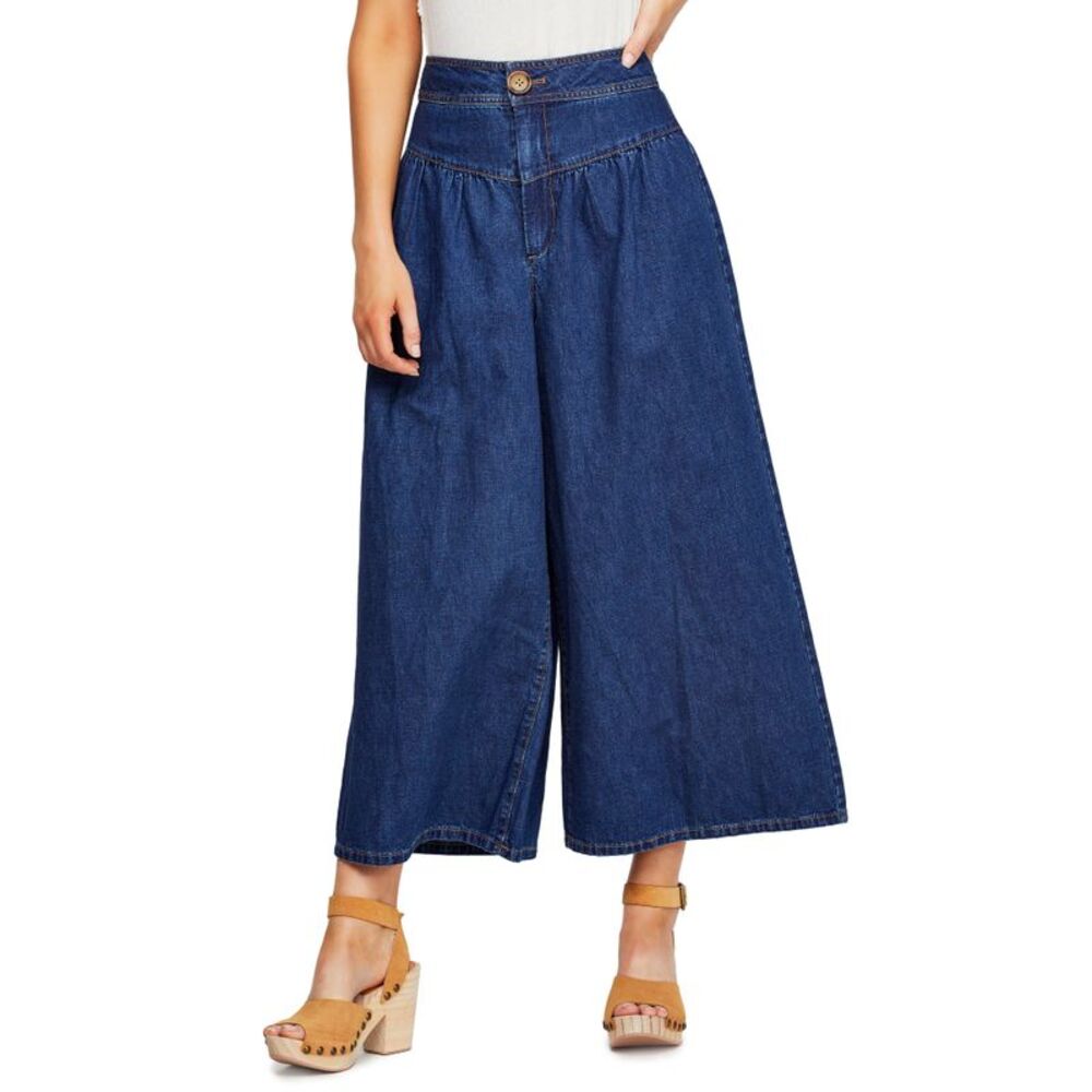 Free People La Bomba Wide Leg Jeans